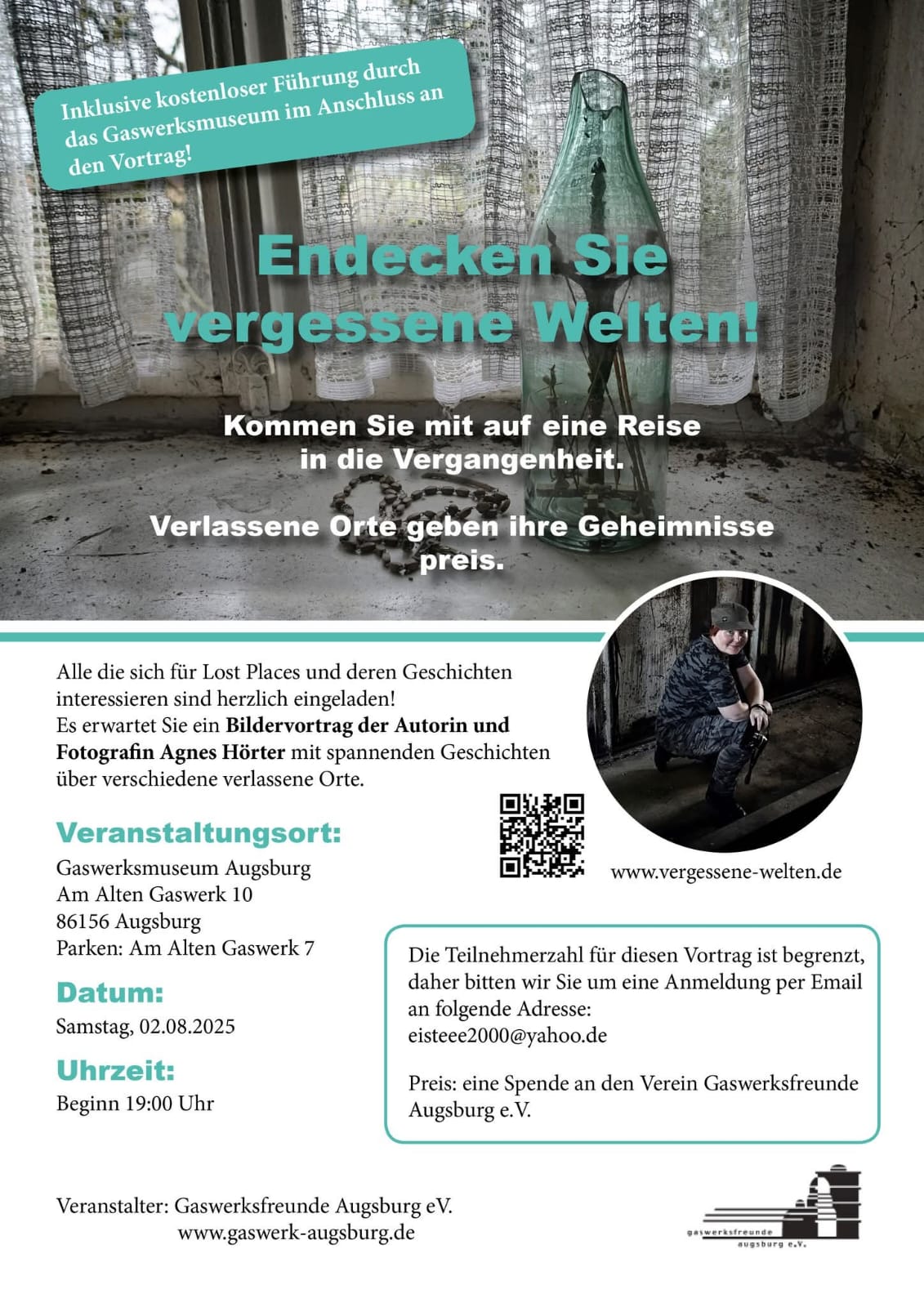Vortrag vergessene Welten 2.8.25
