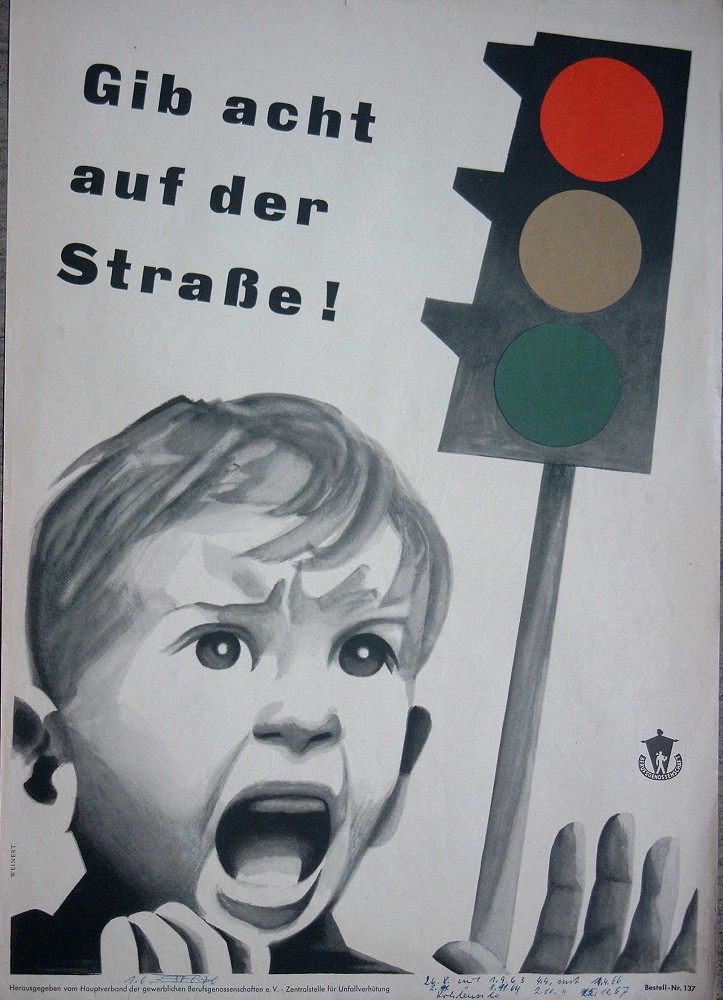 Gib acht auf der Straße!