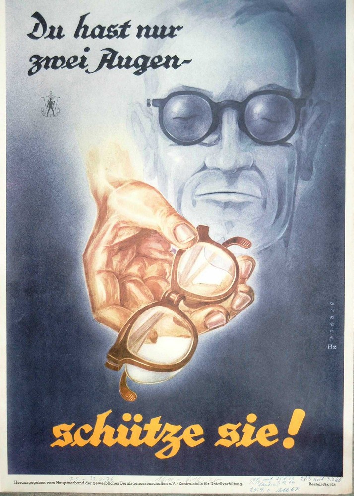 Du hast nur zwei Augen - schütze sie!