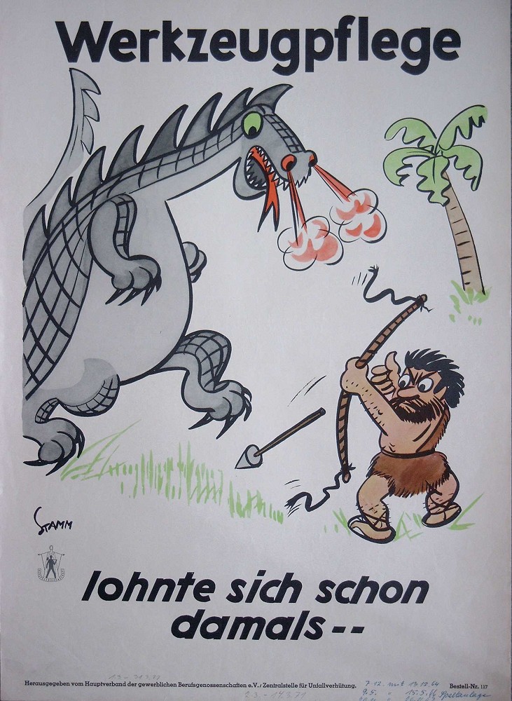 Werkzeugpflege lohnte sich schon damals