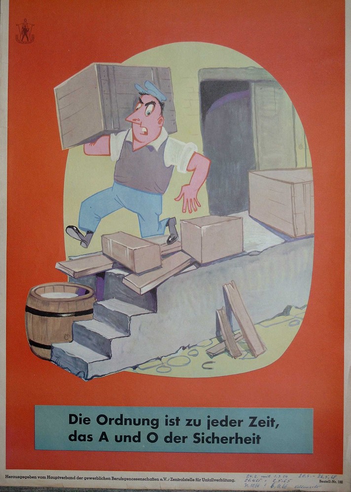 Die Ordnung ist zu jeder Zeit, das A und O der Sicherheit