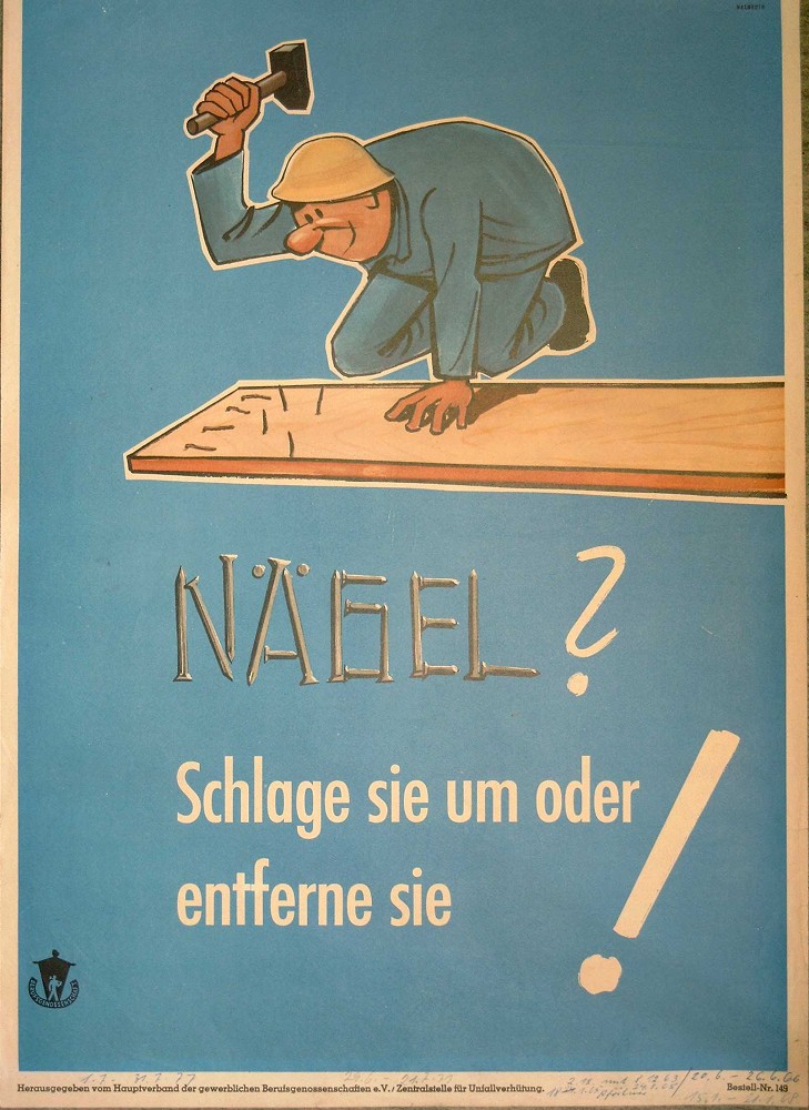 Nägel? Schlage sie um oder entferne sie!