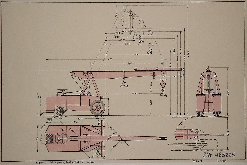 Miag K 5000 D Zeichung
