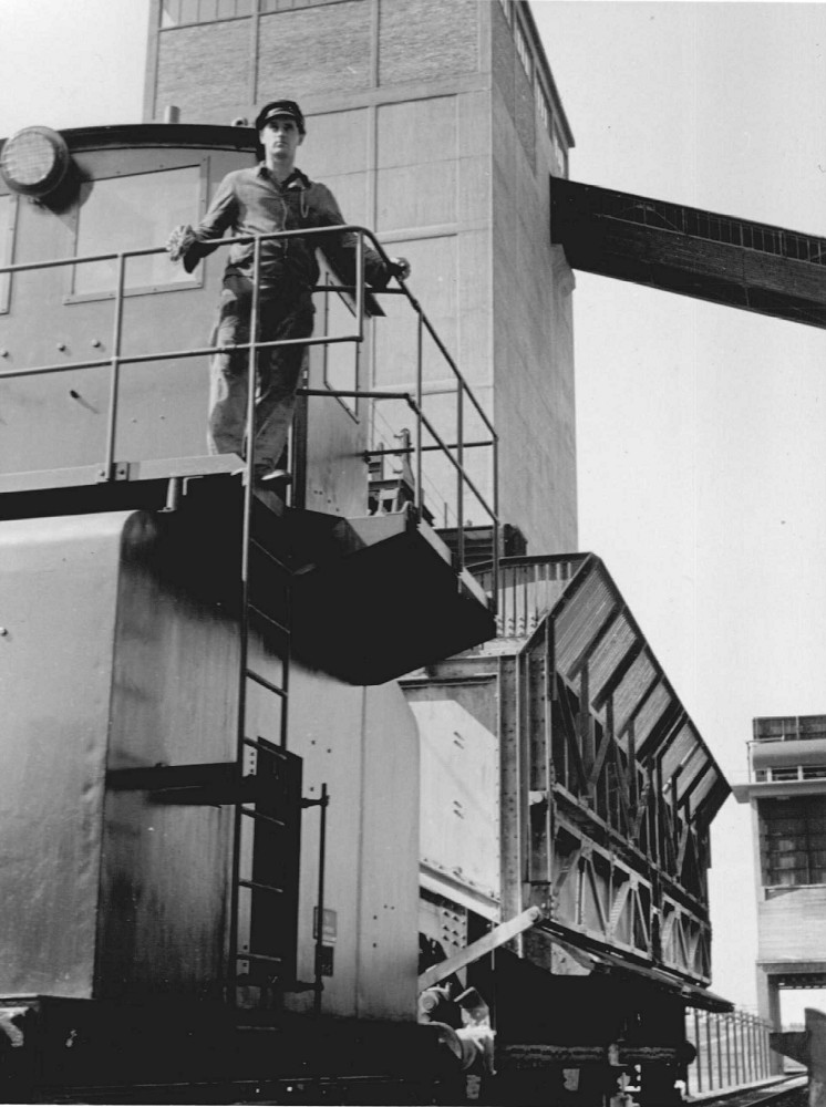 Kokslösch Elektro Lok Schlacker Eisenhütte für Still Ofen Gaswerk Augsburg