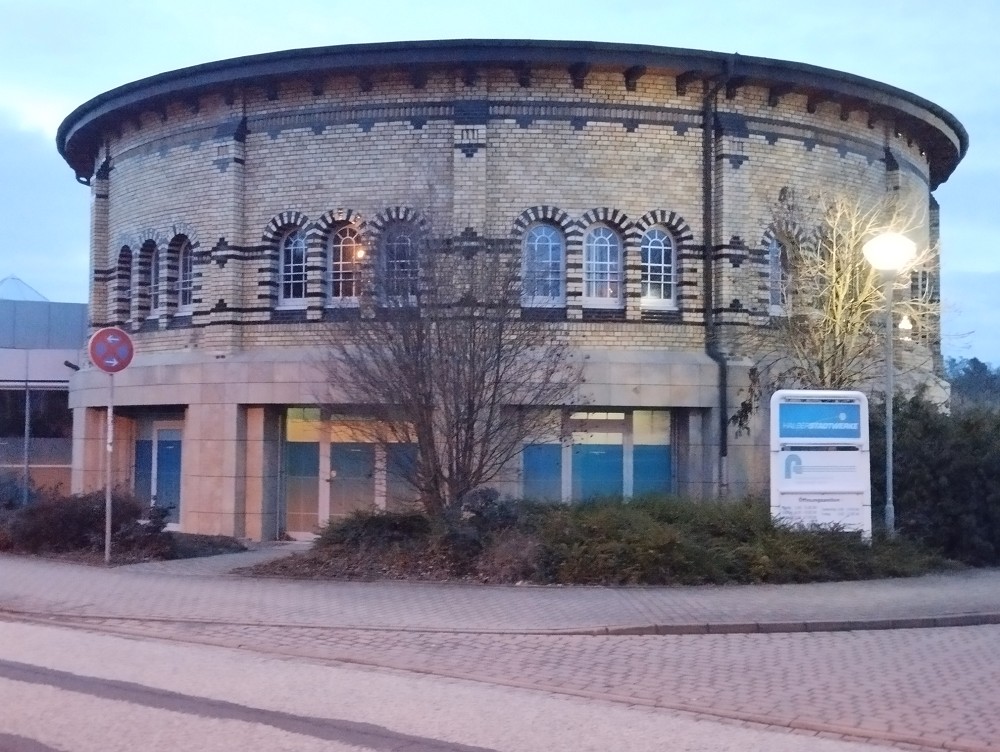 Halberstadt Gasbehälter Gaswerk Stadtwerke 2026