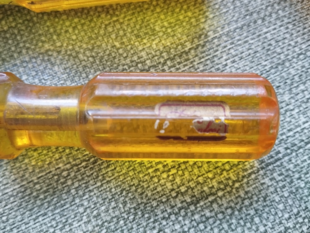Funkenfeies Werkzeug Schraubendreher Detail