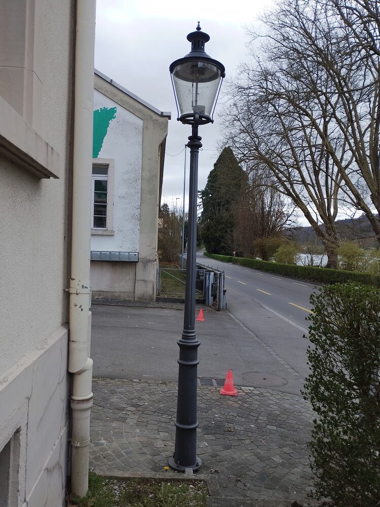 Schaffhausen Lindli Gaslaterne