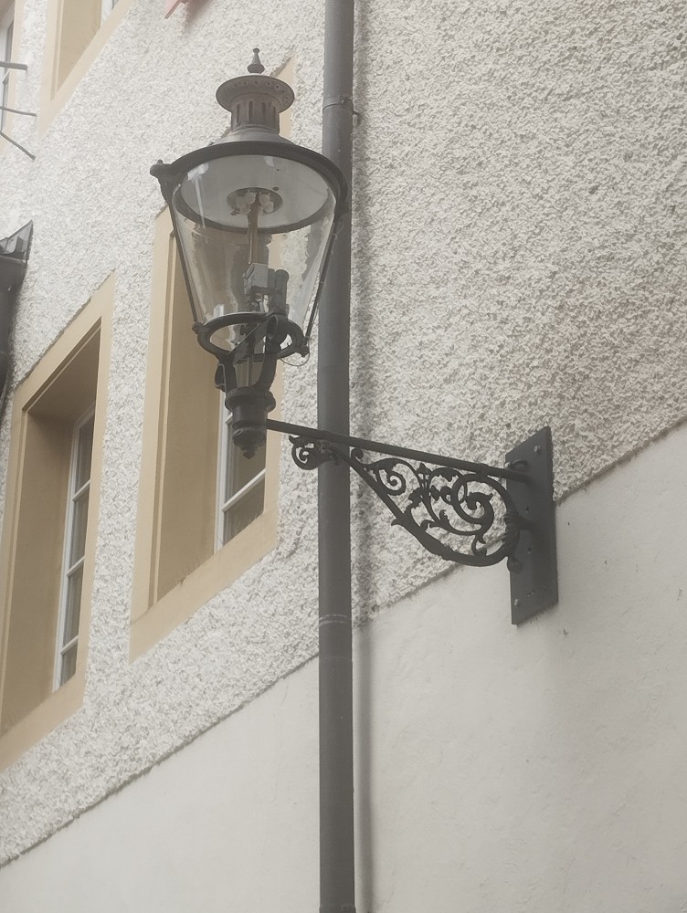 Zofingen Fegergasse Gaslaternen